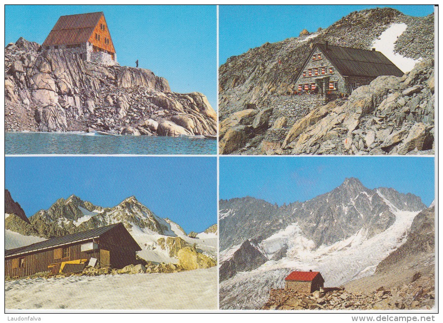 Val Ferret La Fouly - Cabanes Du Club Alpin Suisse Orny Trient Saleinaz Dufour Ou A Neuve - Unused,perfect Shape - Orny