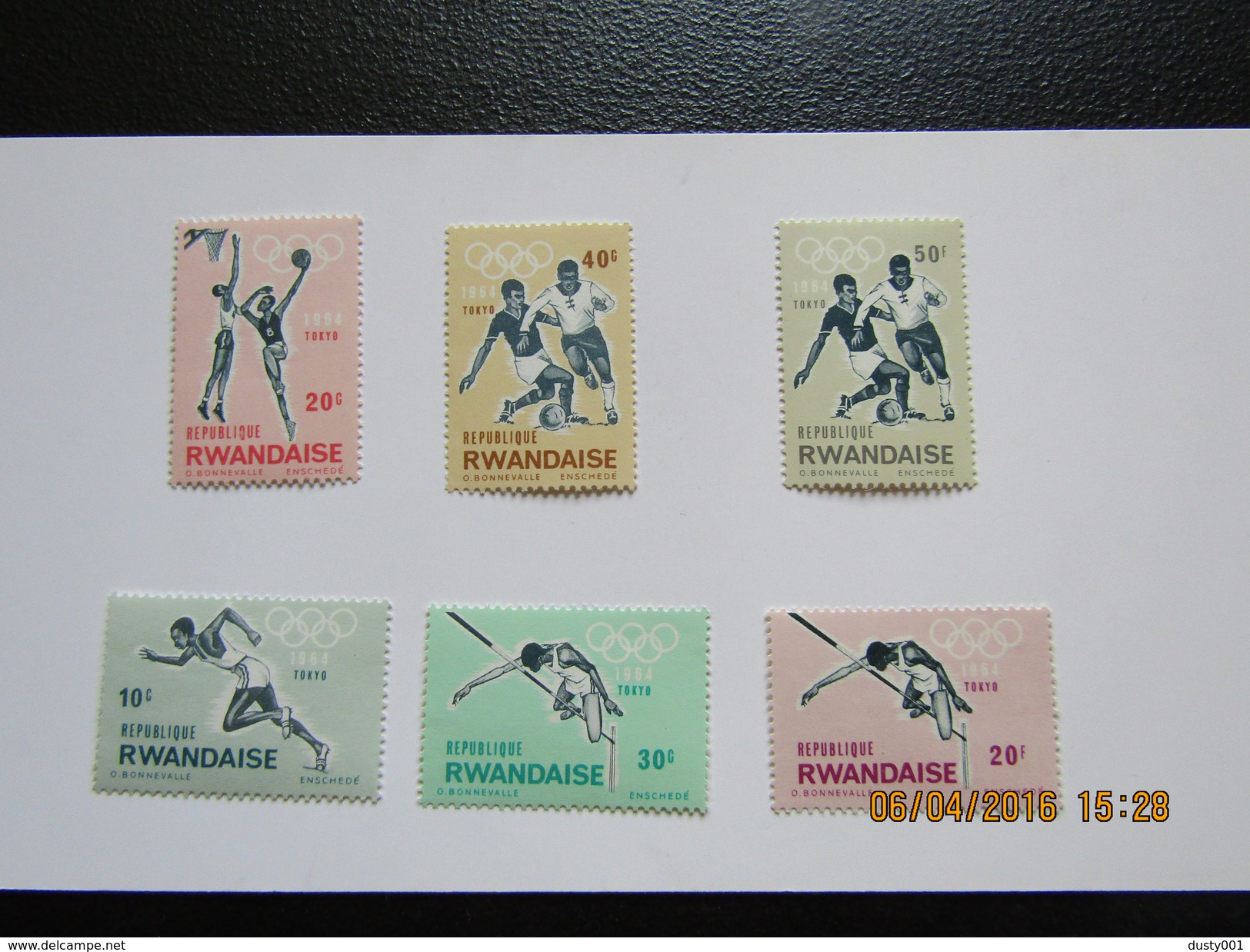 JO148     Olympiques   Tokyo  Olympic Games   Rwanda    MNH - Ete 1964: Tokyo