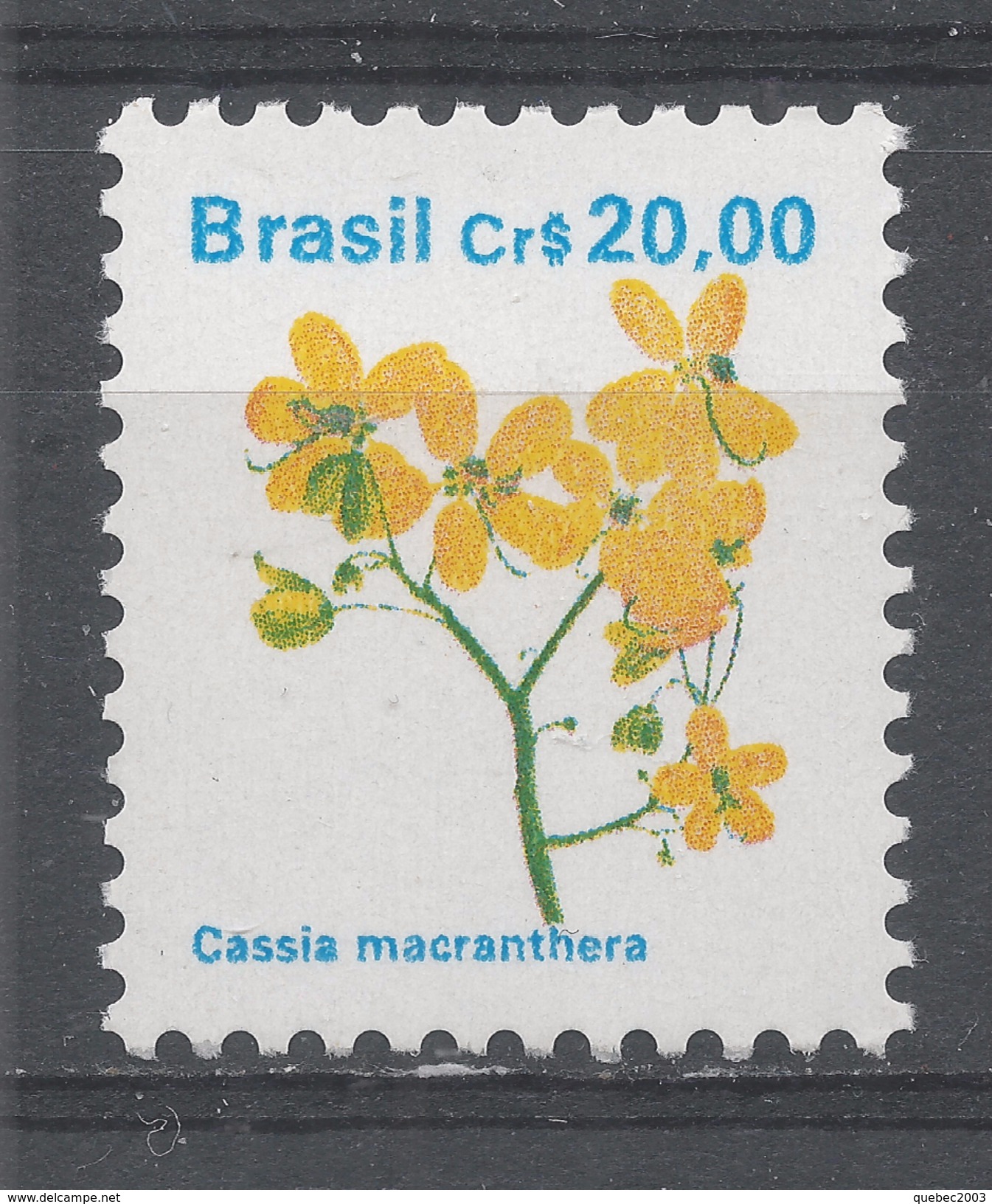 Brazil 1990. Scott #2263 (MNH) Cassia Macranthera, Flower - Neufs