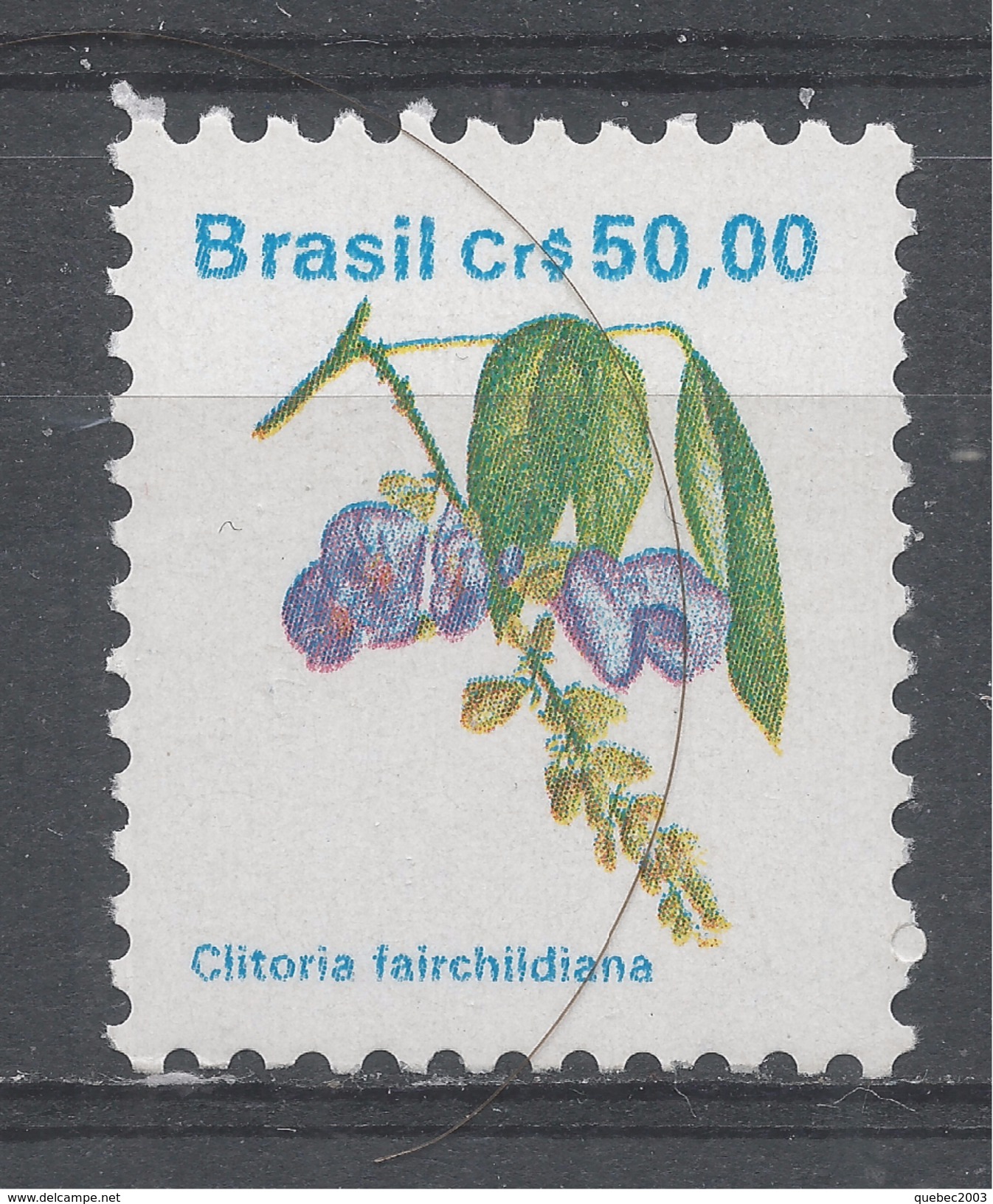 Brazil 1989. Scott #2264 (MNH) Clitoria Fairchilddiana, Flower - Neufs