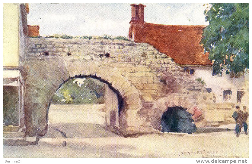 MISCELLANEOUS ART - LINCOLN - NEWPORT ARCH - A G WEBSTER Art245 - Lincoln