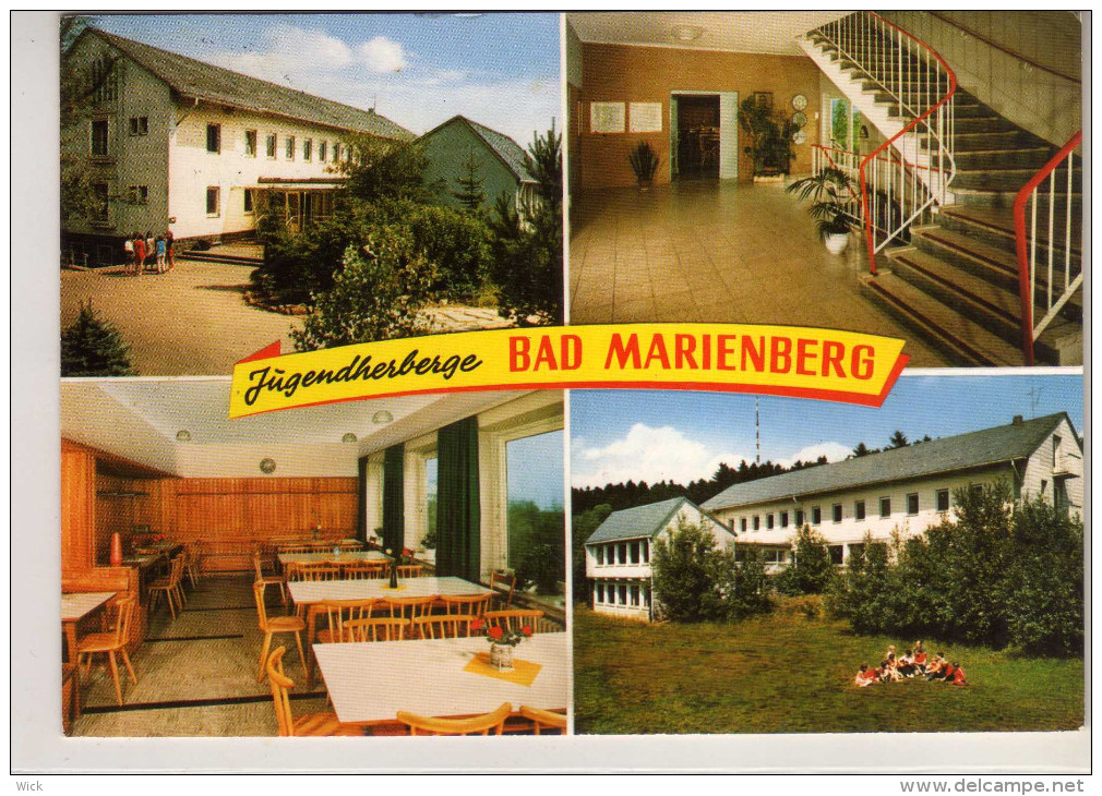 AK Bad Marienberg Bei Westerburg, Rennerod, Altenkirchen, Hachenburg -JUGENDHERBERGE  -selten !! - Bad Marienberg
