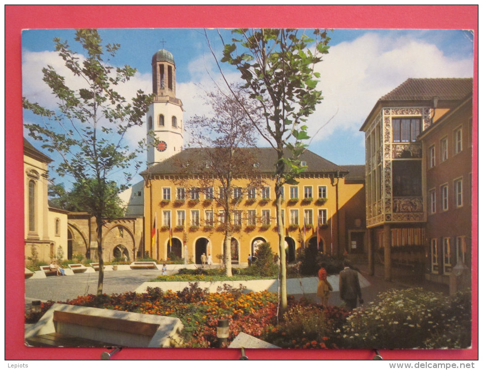 Carte Très Peu Courante - Allemagne - Frankenthal - Pfalz - Rathausplatz - 1987 - Scans Recto-verso - Frankenthal