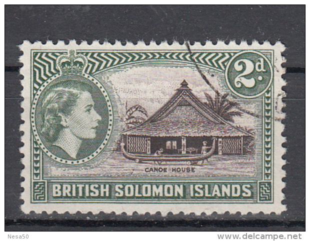 Salomonseilanden 1939 Mi Nr 62 Kano Hius - Islas Salomón (...-1978)