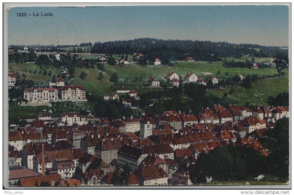 Le Locle - Vue Generale - 1223 - Le Locle