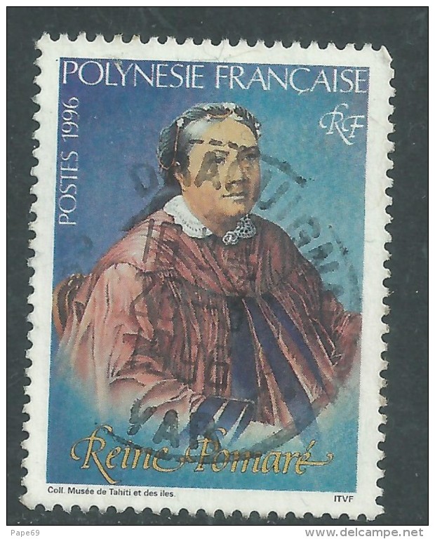 Polynésie N° 506 O Hommage à La Reine Pomaré  Oblitération Moyenne Sinon TB - Used Stamps
