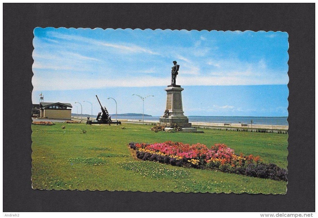 RIMOUSKI - QUÉBEC - LE MONUMENT DES BRAVES PLACE ST GERMAIN - PAR UNIC - Rimouski