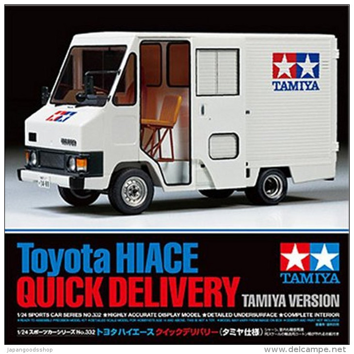 Toyota Hiace Quick Delivery Tamiya Version 1/24 (  Tamiya ) - Trucks And Trailers
