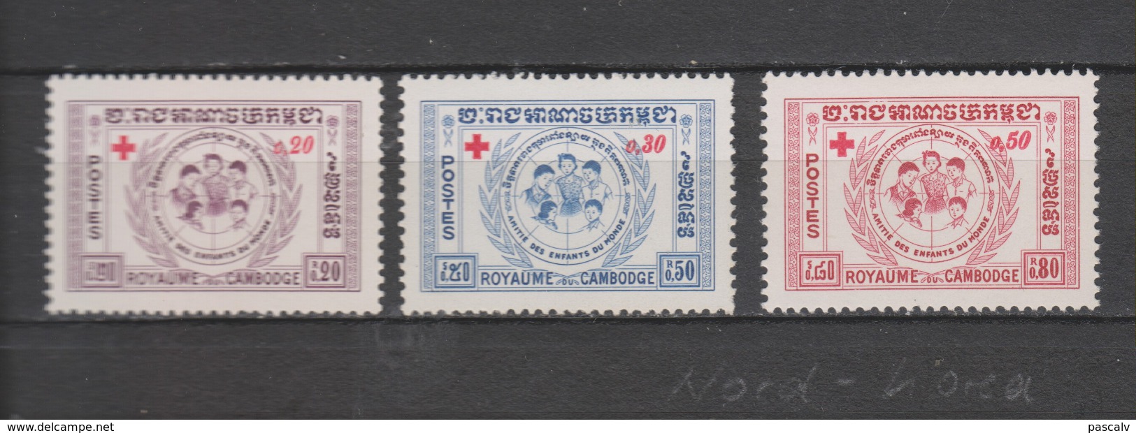 Yvert 81 / 83 ** Neuf  Sans Charnière - Cambodge