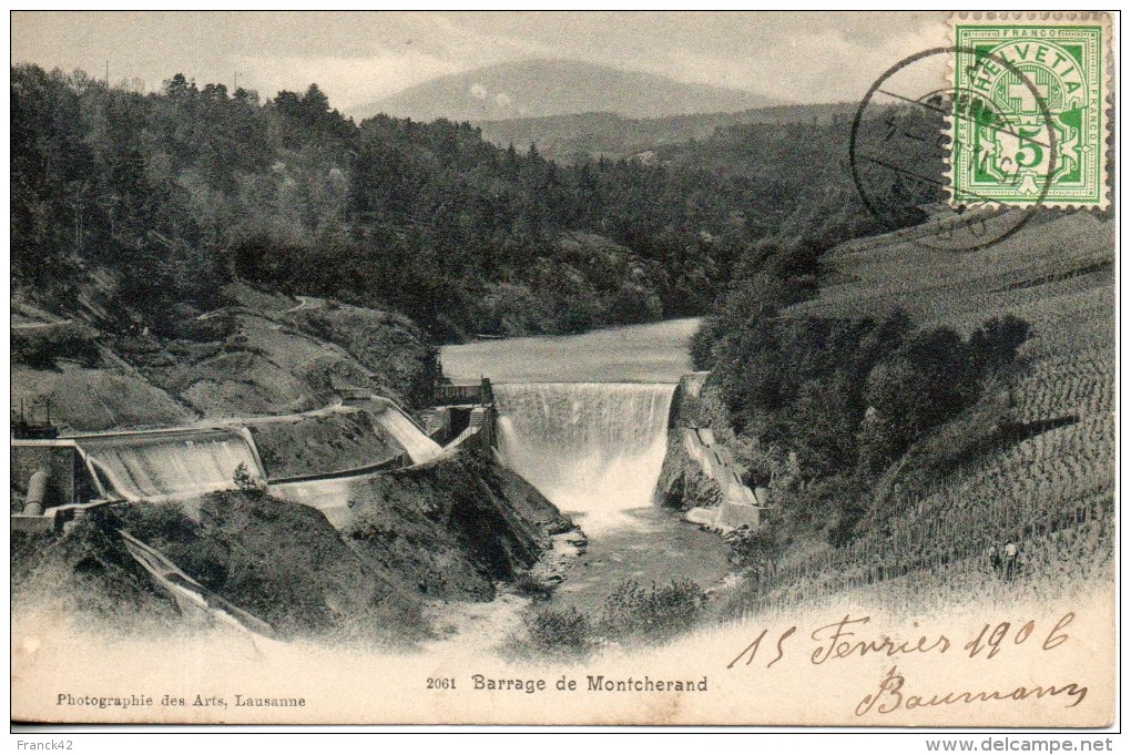 Suisse. Barrage De Montcherand - Montcherand