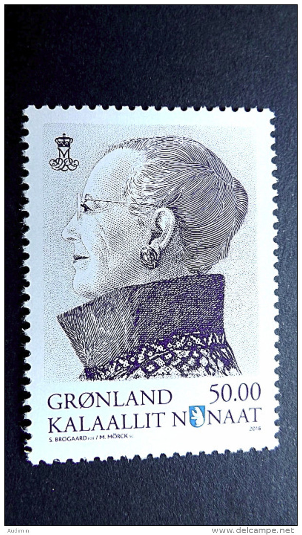 Grönland 2016 Dauerserie Königin 50,00 DKr **/mnh - Ungebraucht