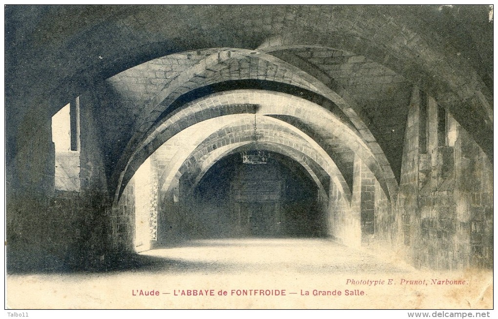 L´Aude - Abbaye De Fontfroide - La Grande Salle - Narbonne