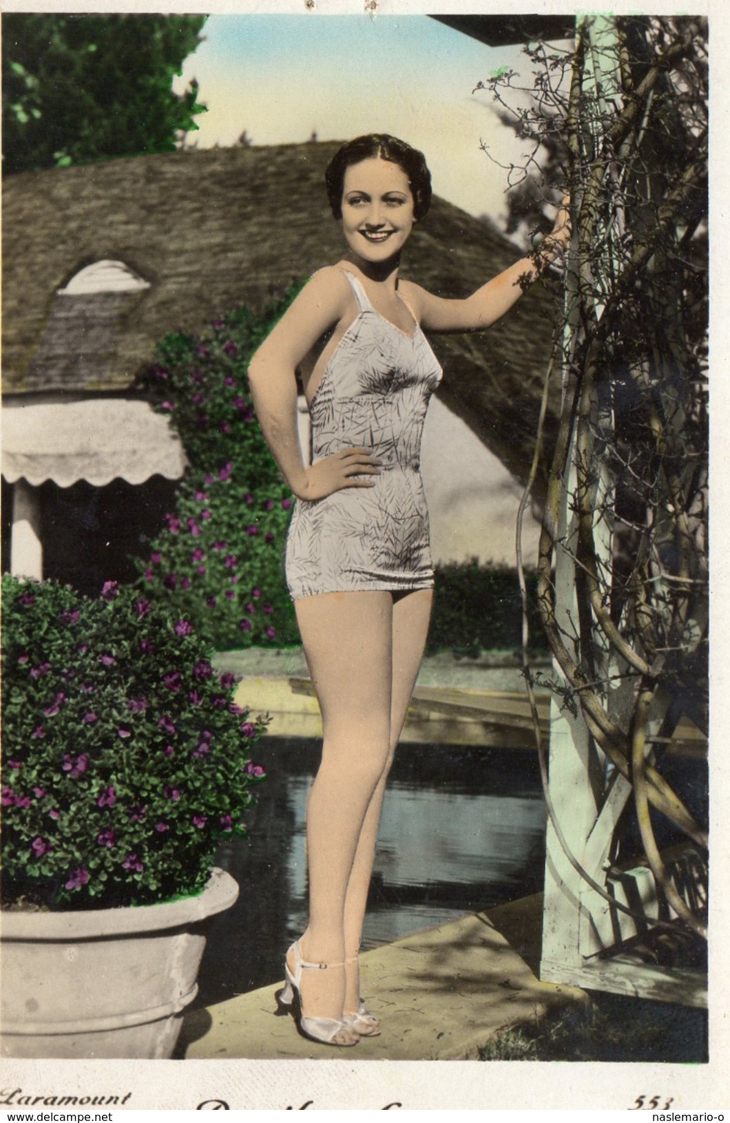 CPA FANTAISIE DOROTHY LAMOUR ACTRICE AMERICAINE - Artistes