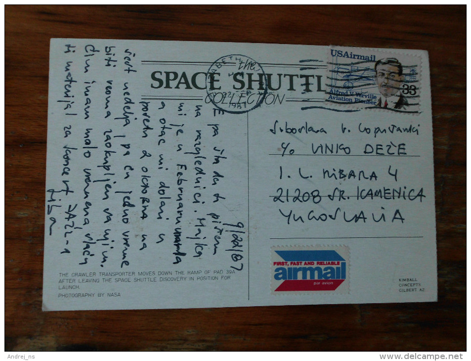 Space Shuttle Nasa Air Mail - Raumfahrt