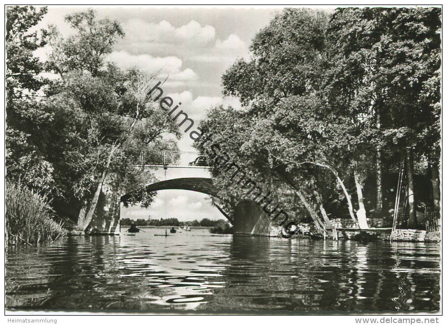 Berlin - Heiligensee - Durchfahrt Zum Heiligensee - Foto-AK Großformat - Verlag Foto-Hübner Berlin - Reinickendorf