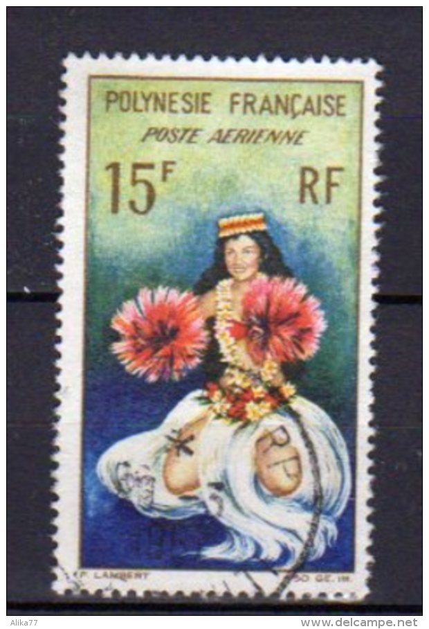 POLYNESIE     Oblitéré     Y. Et T.   N° PA 7      Cote: 2,00 Euros - Used Stamps