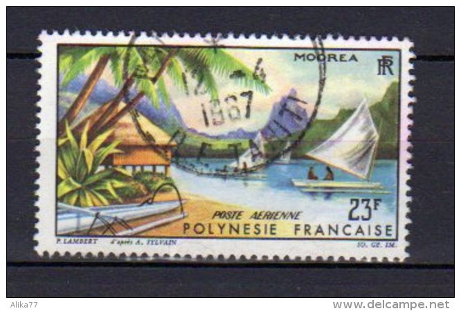 POLYNESIE     Oblitéré     Y. Et T.   N° PA 9      Cote: 4,00 Euros - Used Stamps