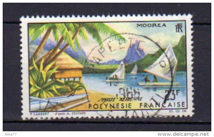 POLYNESIE     Oblitéré     Y. Et T.   N° PA 9      Cote: 4,00 Euros - Used Stamps