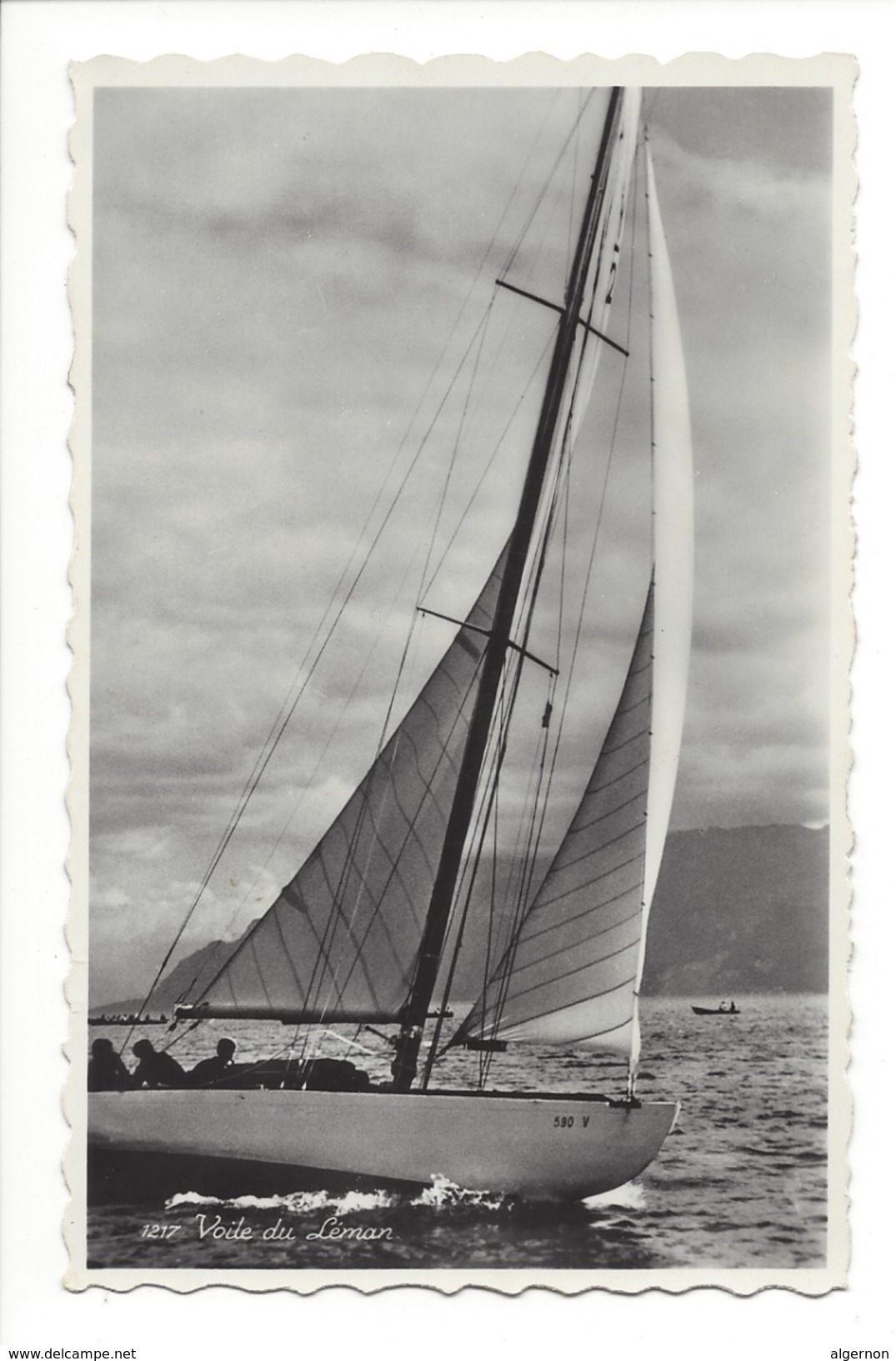 14747 -  Voile Du Léman Bateau - A Identifier