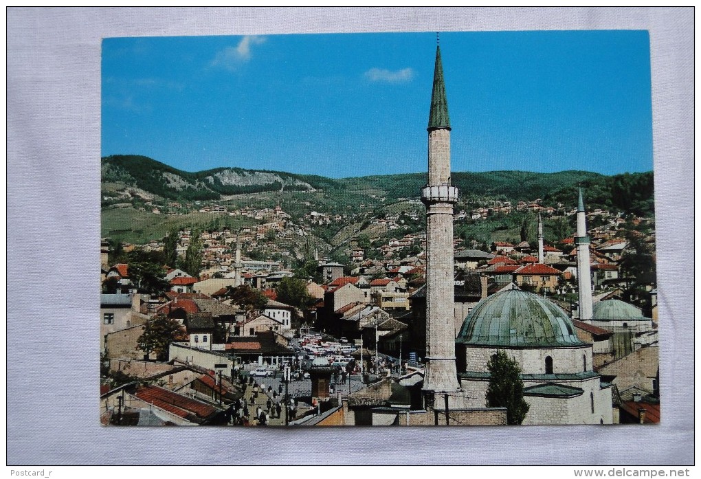 Bosna And Herzegovina Sarajevo The Mosque And Market A 106 - Bosnia Erzegovina