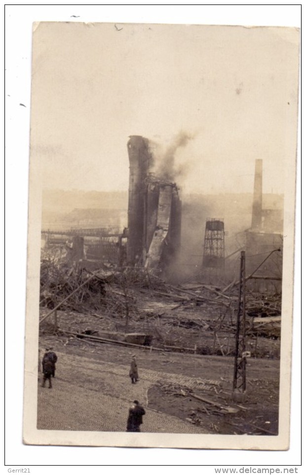 6690 SANKT WENDEL - NIEDERLINXWEILER, Sprengung, Photo-AK - Kreis Sankt Wendel