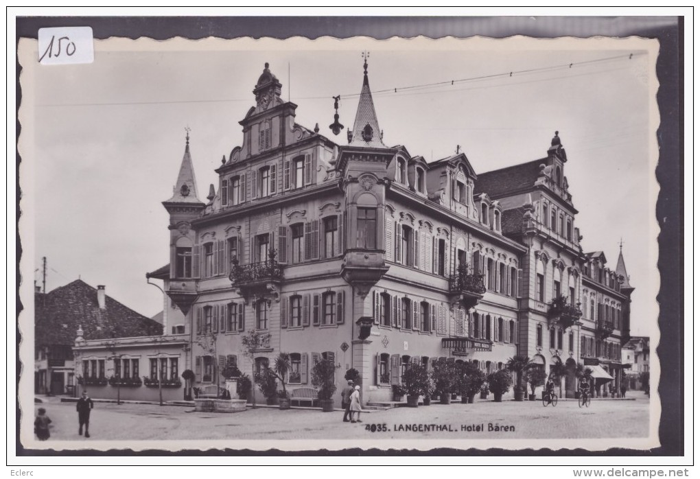 LANGENTHAL - HOTEL BÄREN - TB - Langenthal