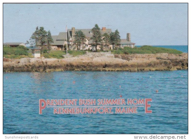 Maine Kennebunkport President George Bush Summer Home - Kennebunkport