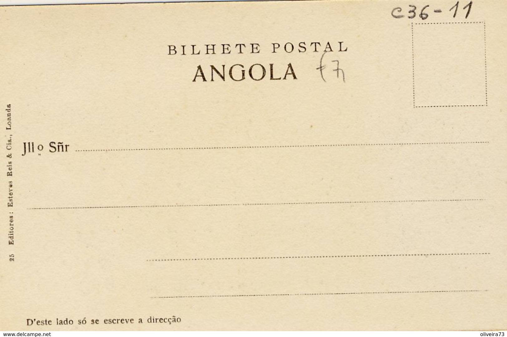 ANGOLA, LUANDA, Ilha De Loanda, Rezidencia Do Almirante Da Divisão Naval, 2 Scans - Angola