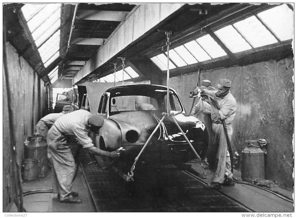 92-BOULOGNE -BILLANCOURT -20 PETITES CARTES DE DIMENSSION ( 9X6,5) USINE RENAULT BILLANCOURT -VOITURE