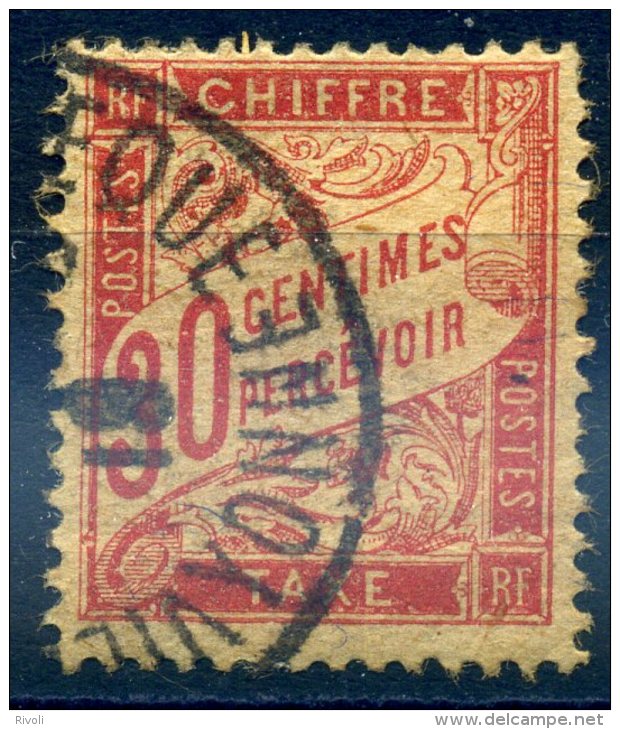 FRANCE -1930 YVERT N° TA34 OBLITERE COTE 100E - 1859-1959 Neufs