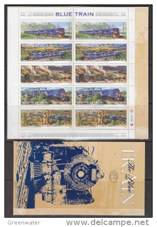 South Africa 1998 The Blue Train Booklet ** Mnh (F3351) - Markenheftchen