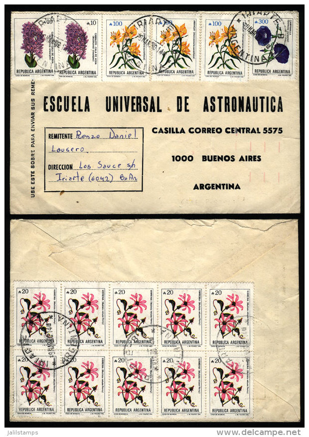 Cover Sent From "IRIARTE" (Buenos Aires) To Buenos Aires City On 9/MAR/1990, With INFLA Postage Of A820, VF Quality - Brieven En Documenten