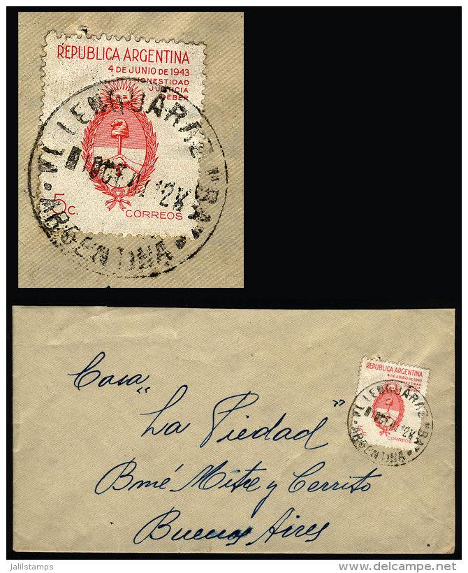 Cover With Postmark Of "EL LENGUARAZ" (Buenos Aires) For 1/OC/1941, VF Quality - Brieven En Documenten