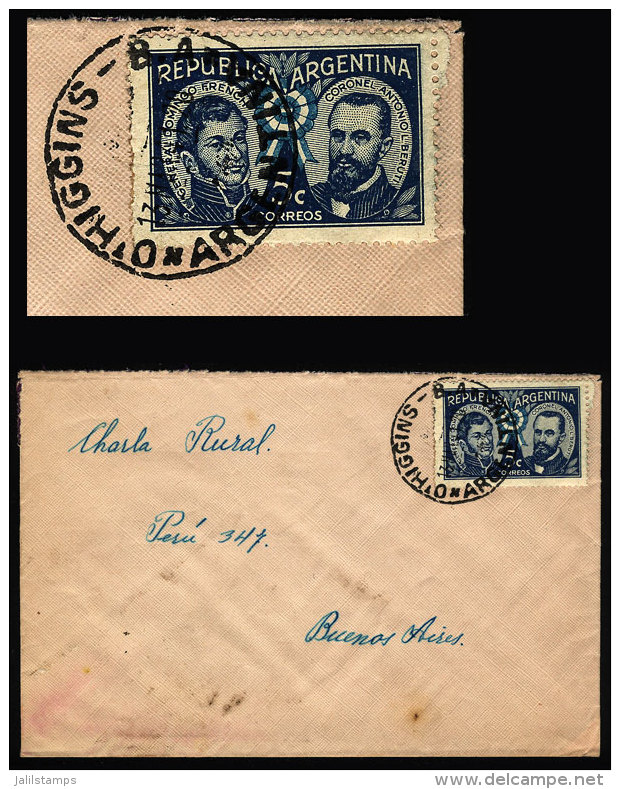 Cover Sent From "O'HIGGINS" (Buenos Aires) To Buenos Aires City On 13/MAR/1941, VF Quality - Brieven En Documenten