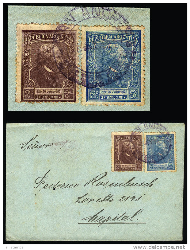 Cover Sent From "SAN ANDRES" (Buenos Aires) To Buenos Aires City In 1921, VF Quality - Brieven En Documenten