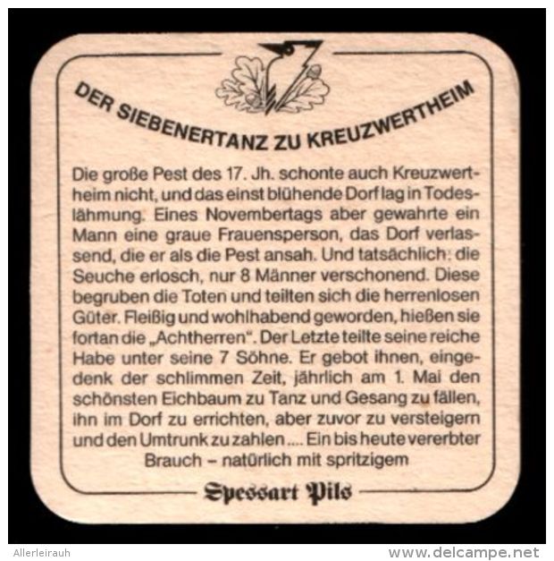 BIERDECKEL / BEER MAT / SOUS-BOCK: Spessart Pils - Sous-bocks