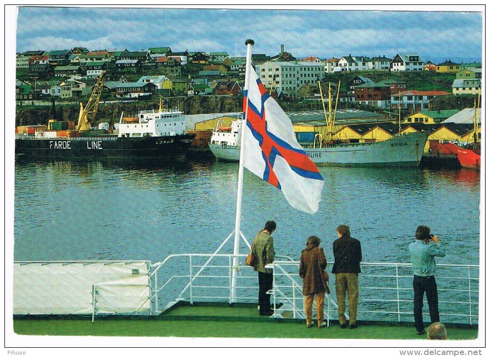 SC1402      MERKIO : With National Flag - Färöer