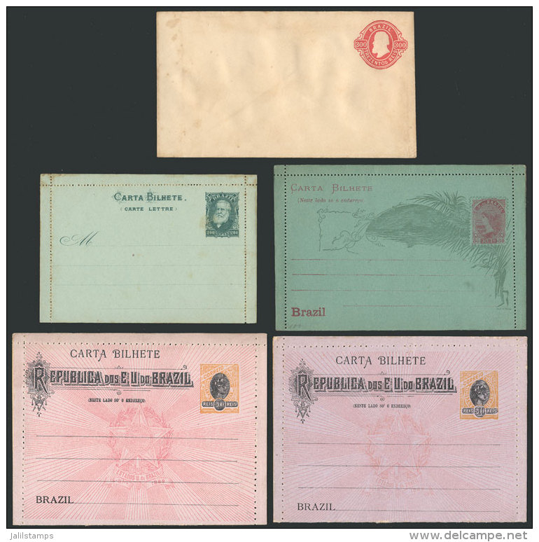 5 Unused Postal Stationeries, Excellent Quality! - Postal Stationery