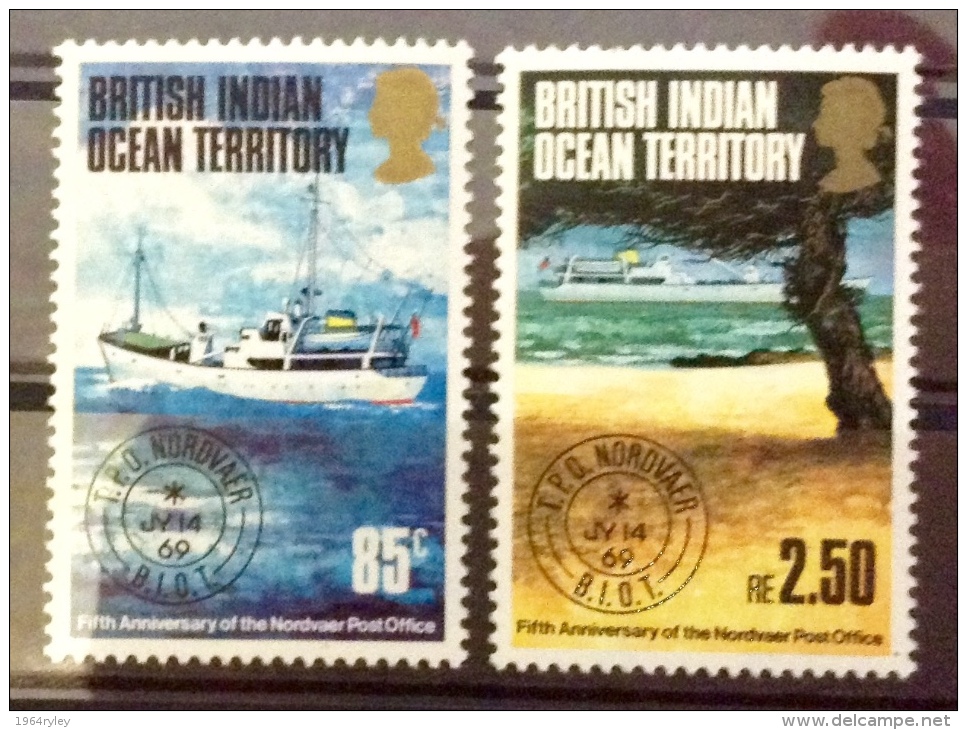 BIOT 1974 MH*  # 57/58 - British Indian Ocean Territory (BIOT)