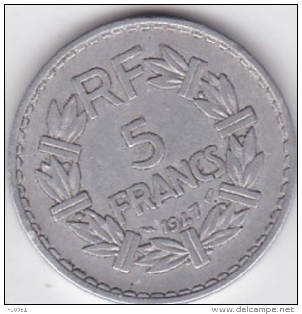 Pièce 5 Francs 1947 - Autres & Non Classés