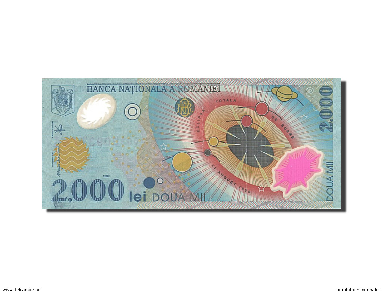 Billet, Roumanie, 2000 Lei, 1999, 1999-08-11, KM:111a, SUP - Romania