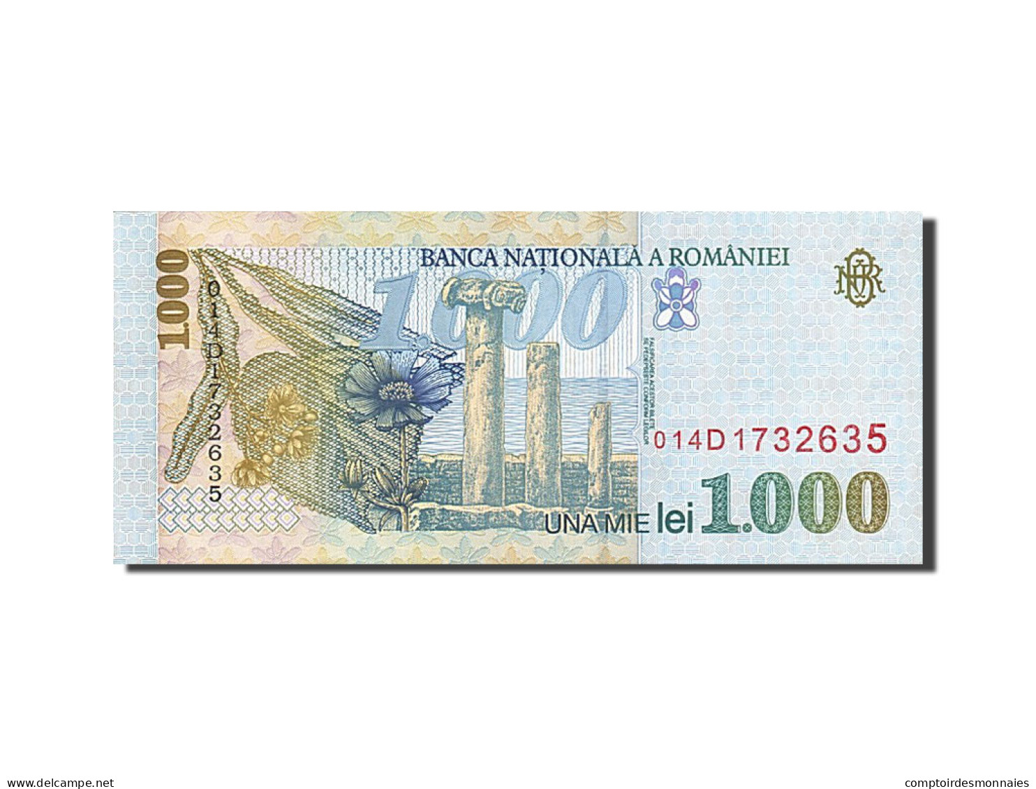 Billet, Roumanie, 1000 Lei, 1996-2000, 1998, KM:106, SPL - Rumänien