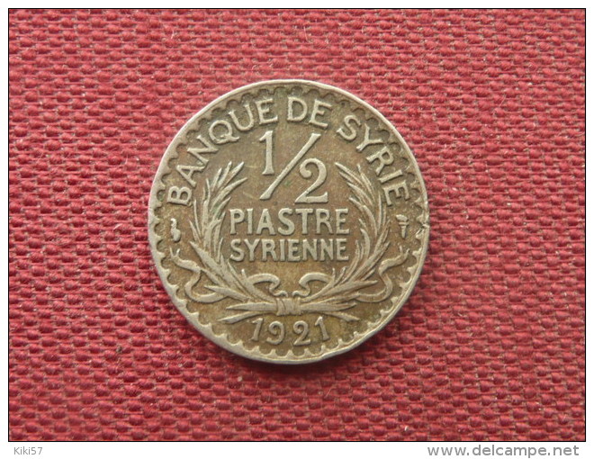 SYRIE Monnaie De 1/2 Piastre 1921 - Syrie