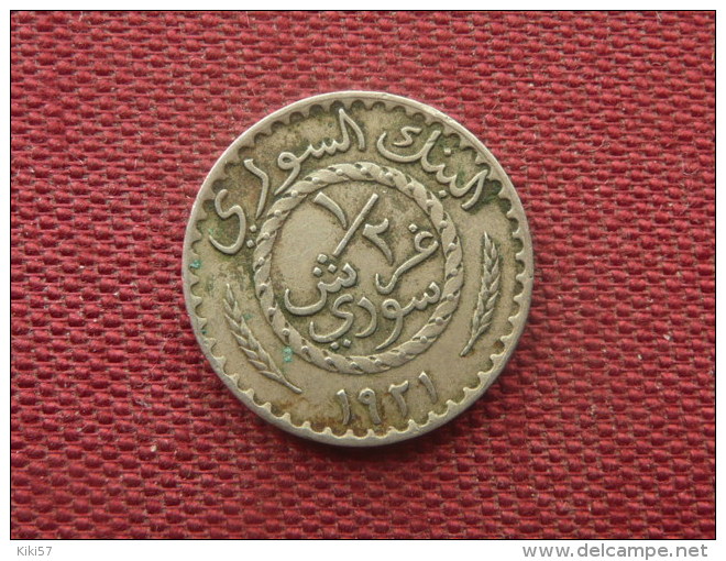 SYRIE Monnaie De 1/2 Piastre 1921 - Syrie