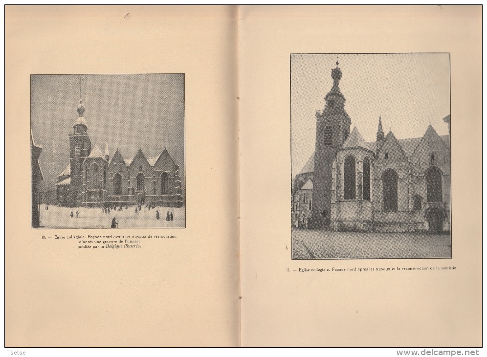 Les Monuments De La Ville De Binche - Livre D'Eugène Derbaix, Agrémenté De Plusieurs Photos - 1938 - 2me édition - Binche