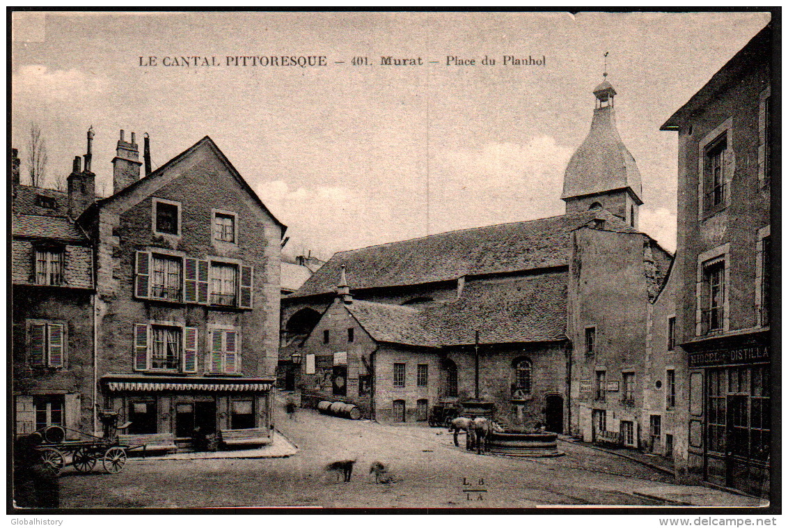 DC1638 - LE CANTAL PITTORESQUE - MURAT - PLACE DU PLANHOL - Murat