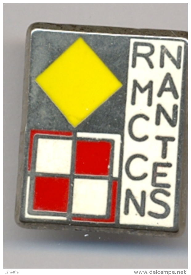 Pin's R.M.C.C.N. Nantes Rail Modèle Club Des Cheminots Nantais Années 1990 - Transports