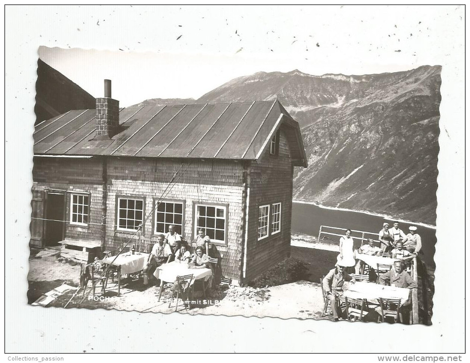 G-I-E , Cp , AUTRICHE , POCHARTSEEHÜTTE , 1950 M , Bei BADGASTEIN , 2 Scans - Andere & Zonder Classificatie