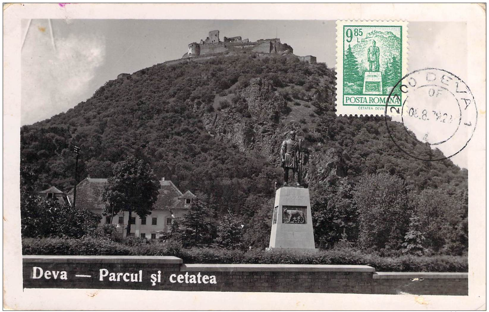 C   Michel #  3096   1972  Bauten  Burg  Deva - Cartoline Maximum