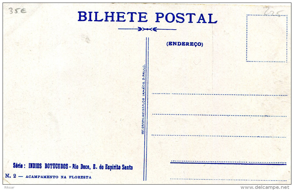 BRESIL(RIO DOCE) TYPE INDIEN(NU) - Curitiba